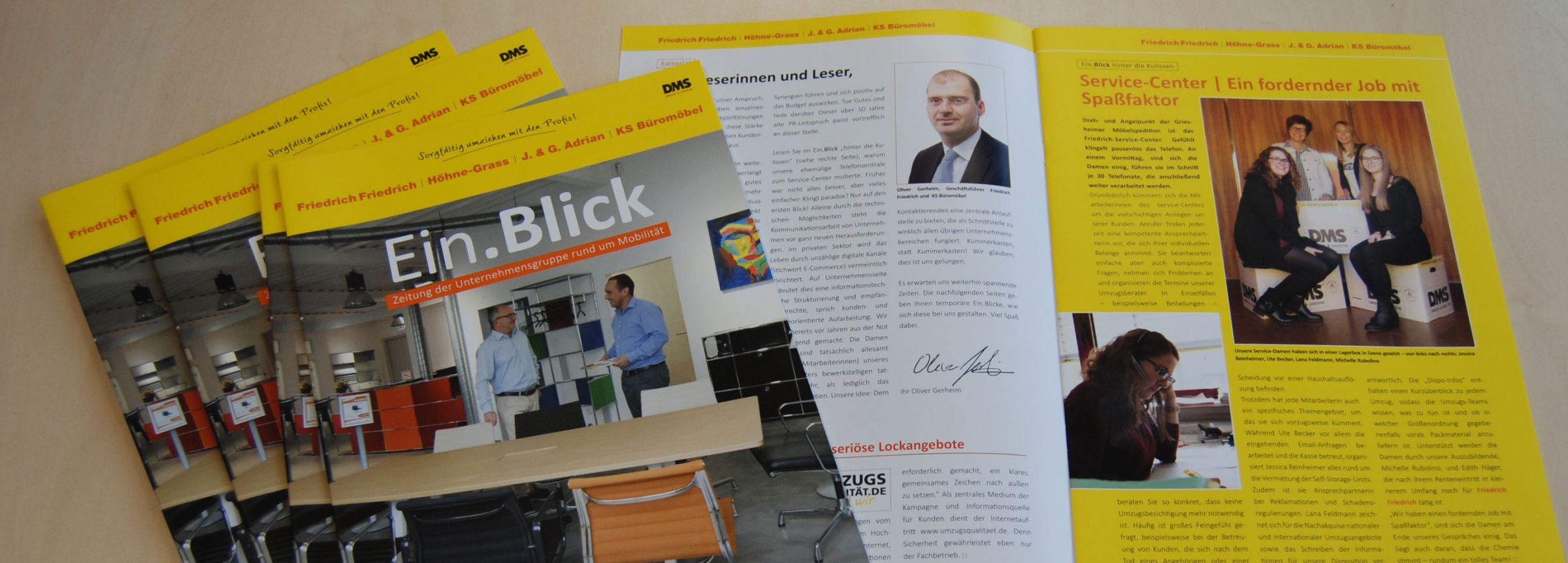 Firmen-Newsletter der Druckerei Schwörer